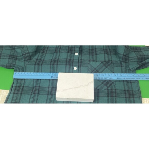 Hudson Gray Custom Made Mens M/M Softest Flannel Long Sleeve Shirt - Picture 6 of 13